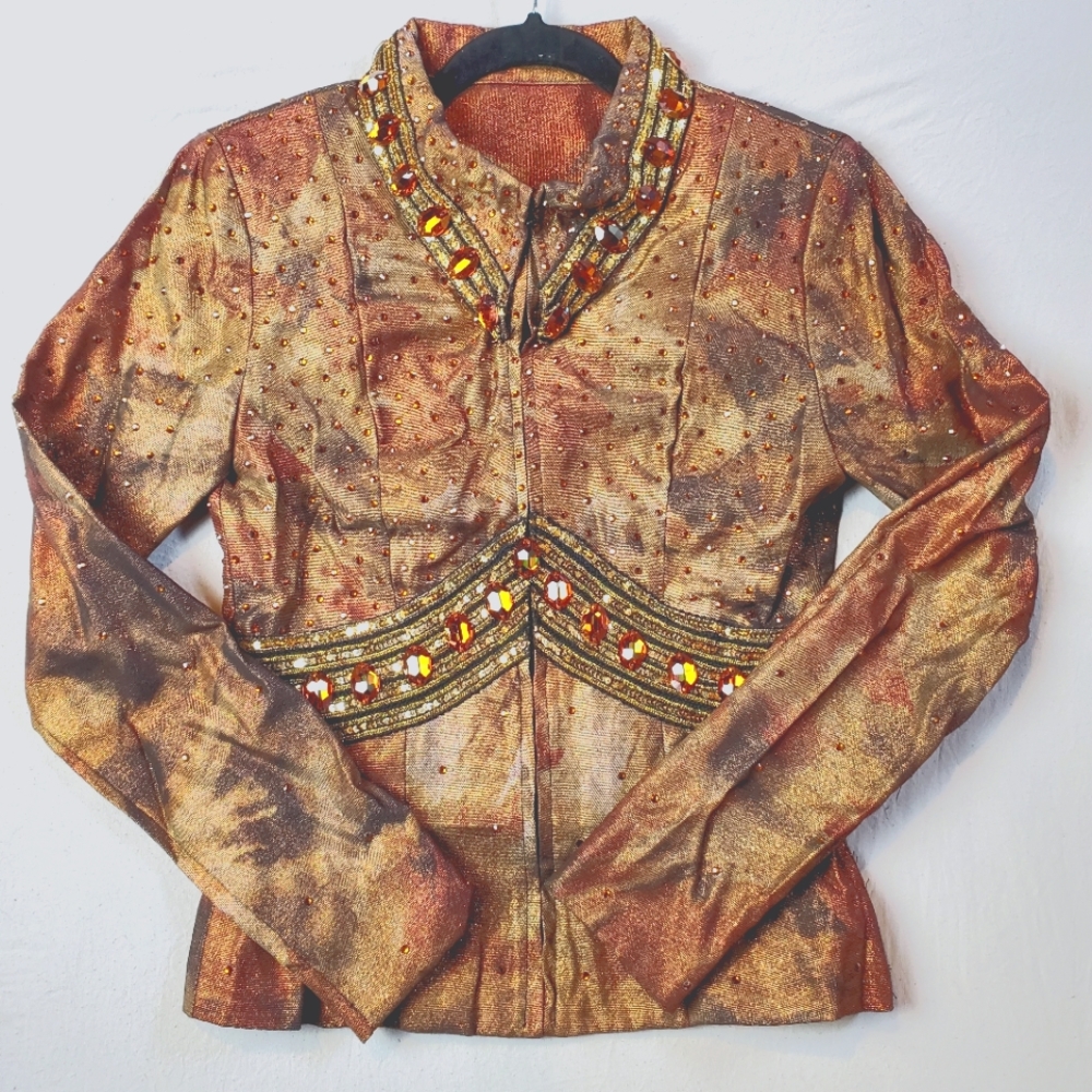 Custom Copper Showmanship Jacket - image 1